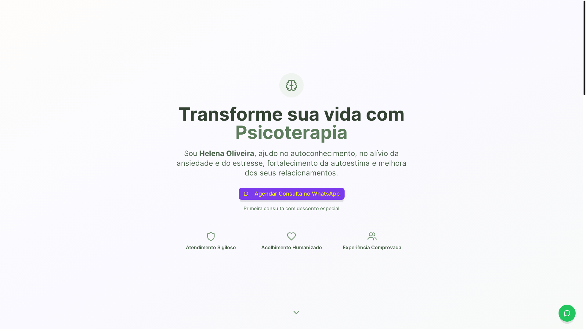 website screenshot of https://helena-oliveira-psique-web.pages.dev/