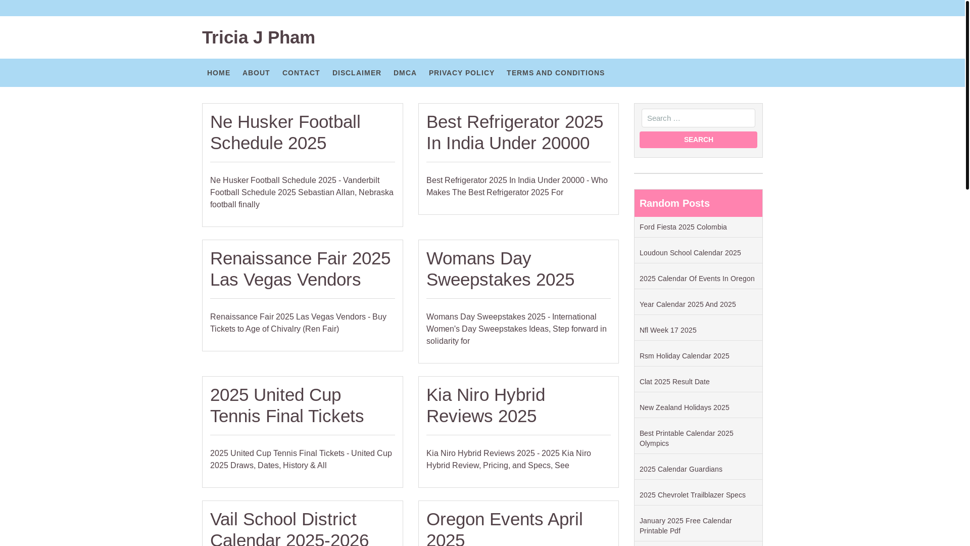 website screenshot of https://triciajphamr.pages.dev/
