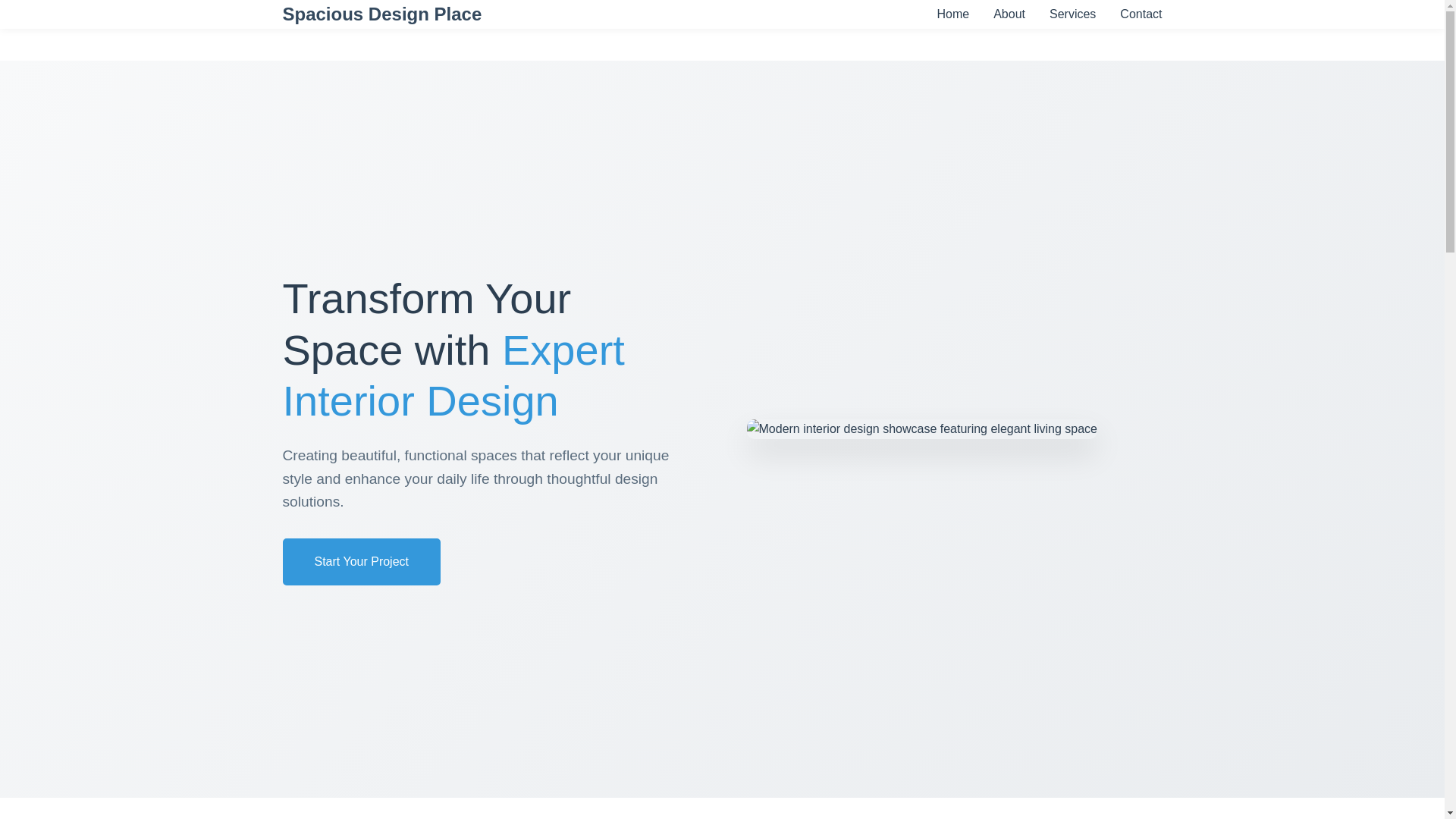 website screenshot of https://spaciousdesignplace.courses/