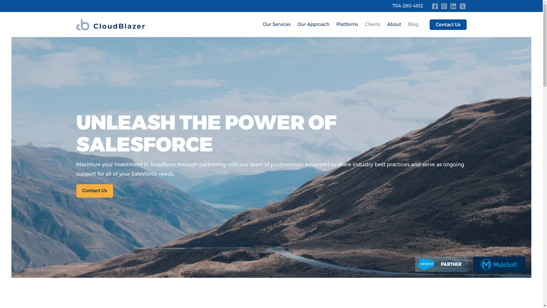 website screenshot of https://cloudblazerclaim.com/
