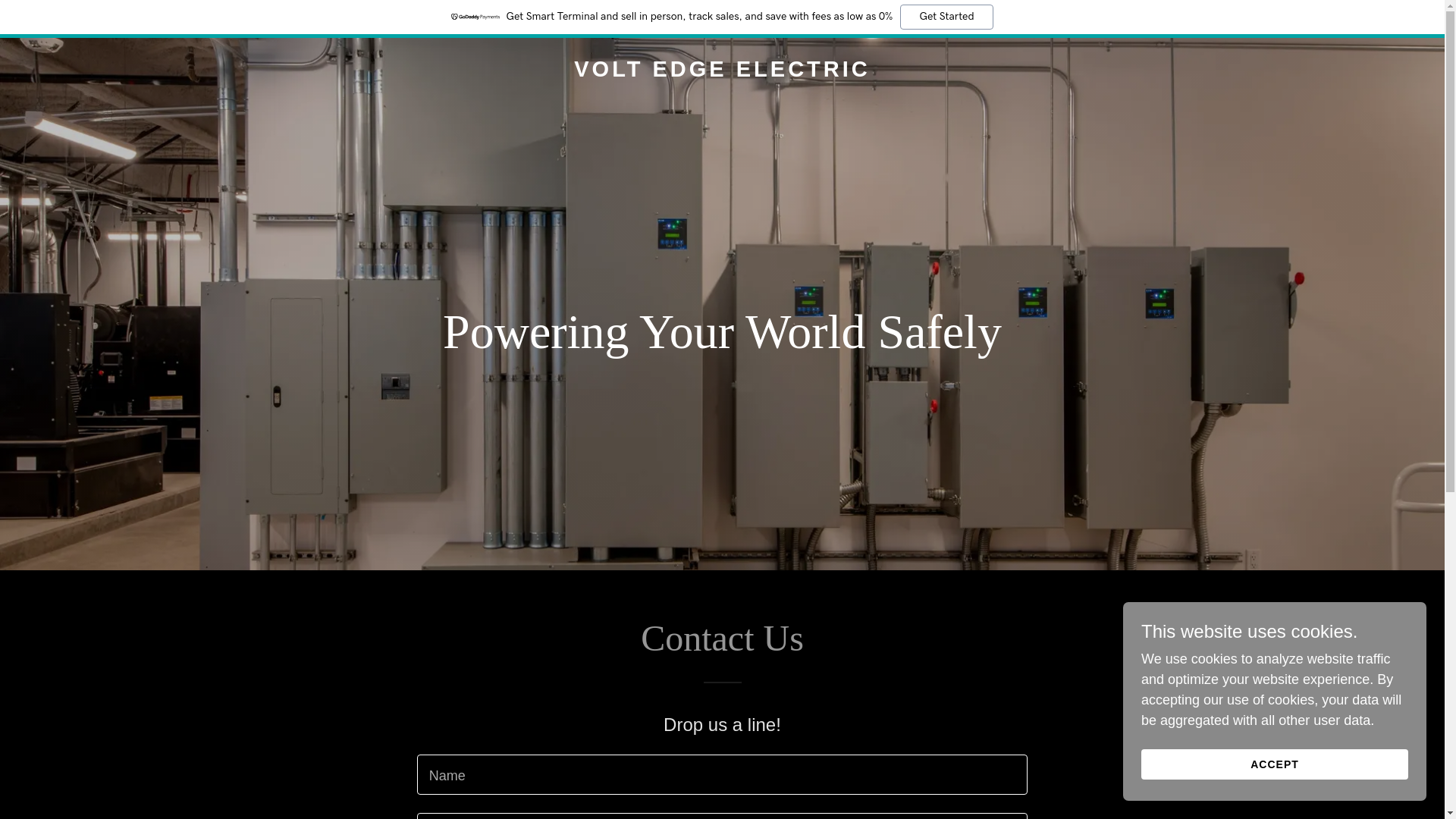 website screenshot of https://voltedgeelectricus.com/