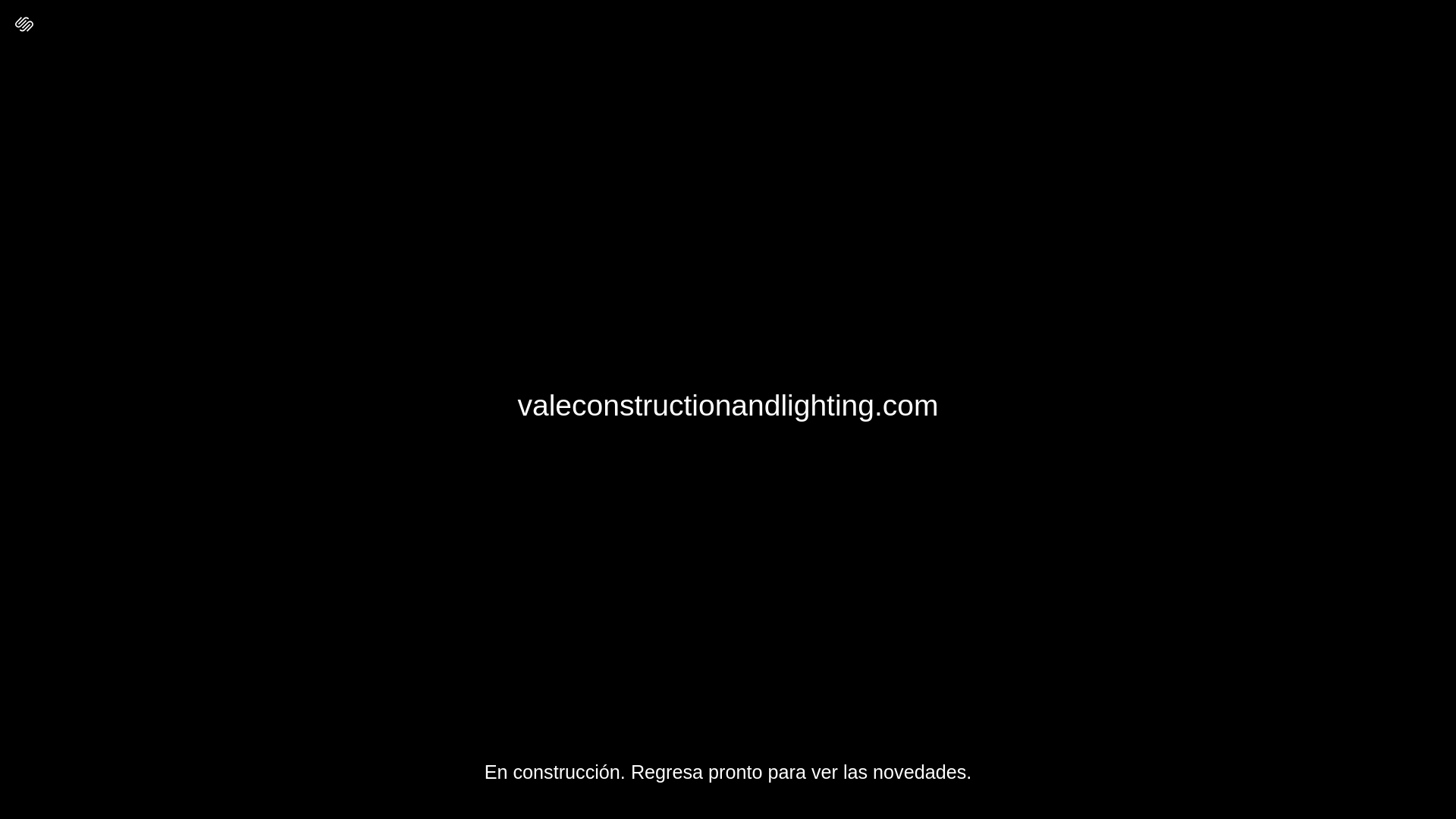 website screenshot of https://valeconstructionandlighting.com/