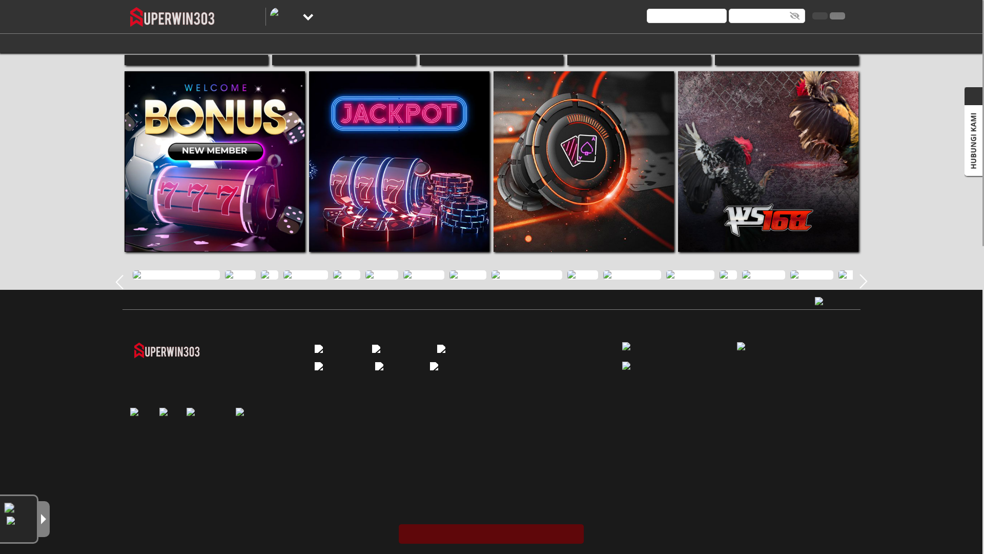 website screenshot of https://superwin303store.com/