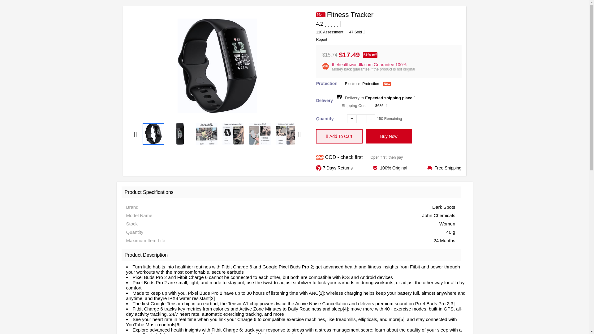 website screenshot of https://thehealthworldlk.com/
