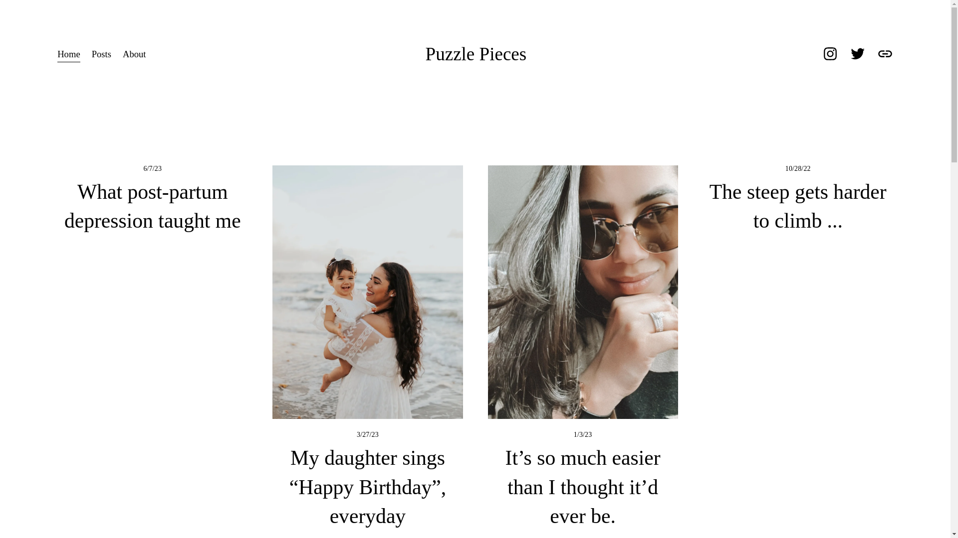 website screenshot of https://theinnerpuzzlepieces.com/