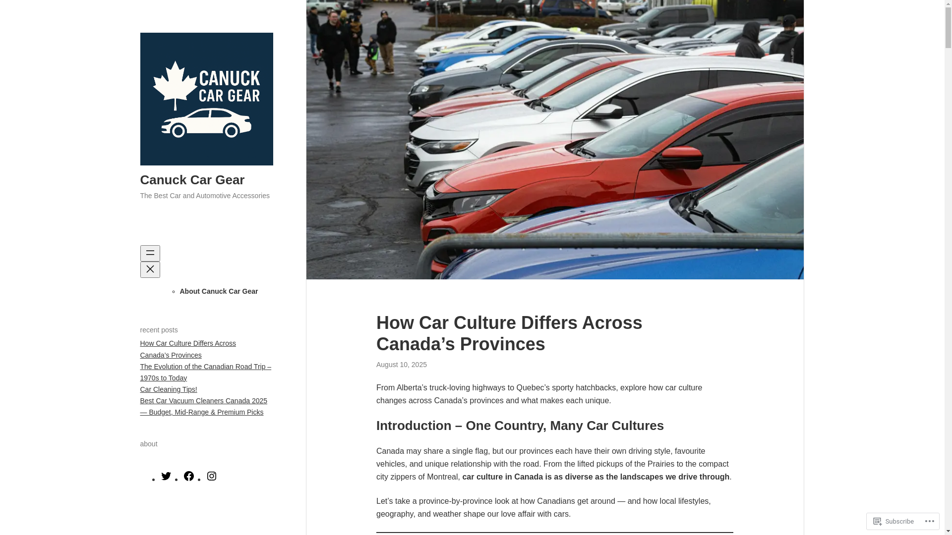 website screenshot of https://canuckcargear.ca/