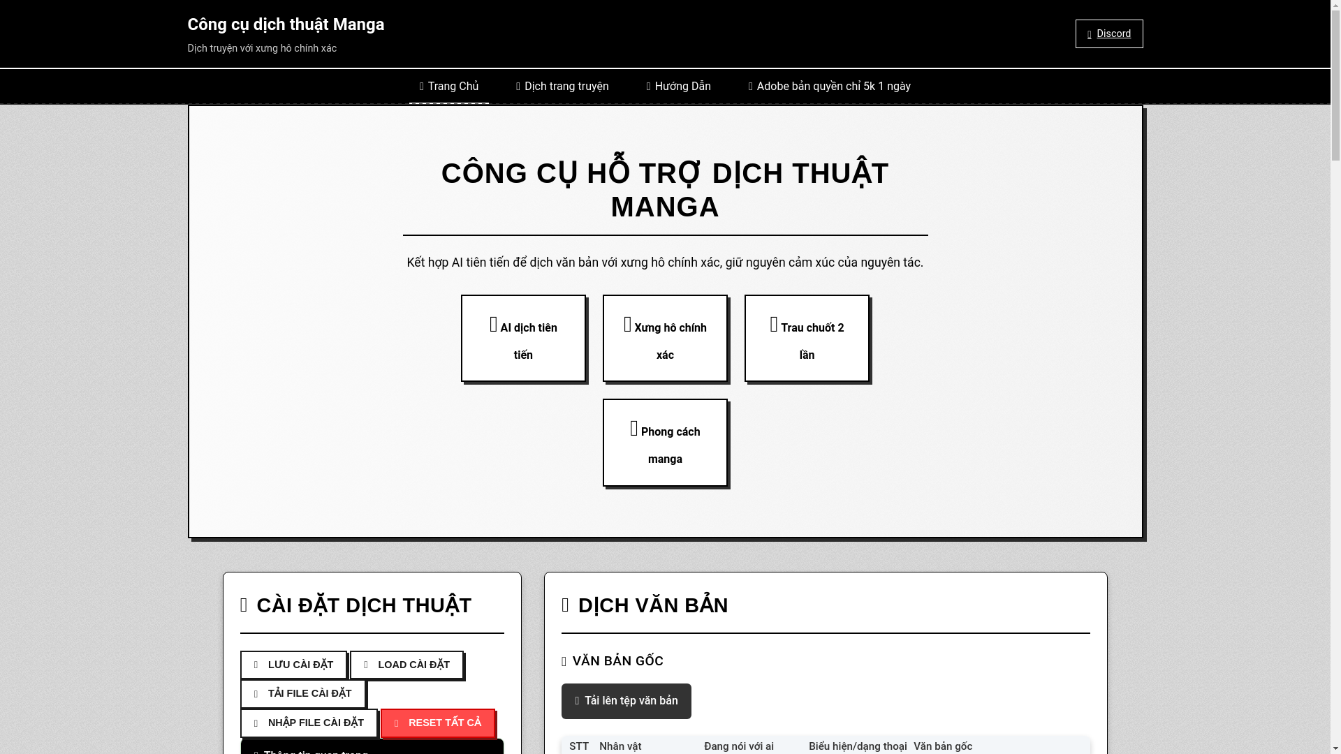 website screenshot of https://testdich.pages.dev/