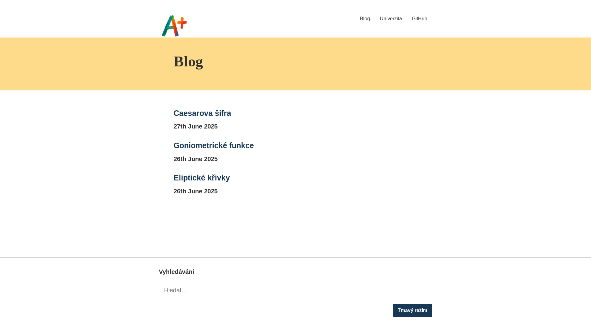 website screenshot of https://adekri.cz/