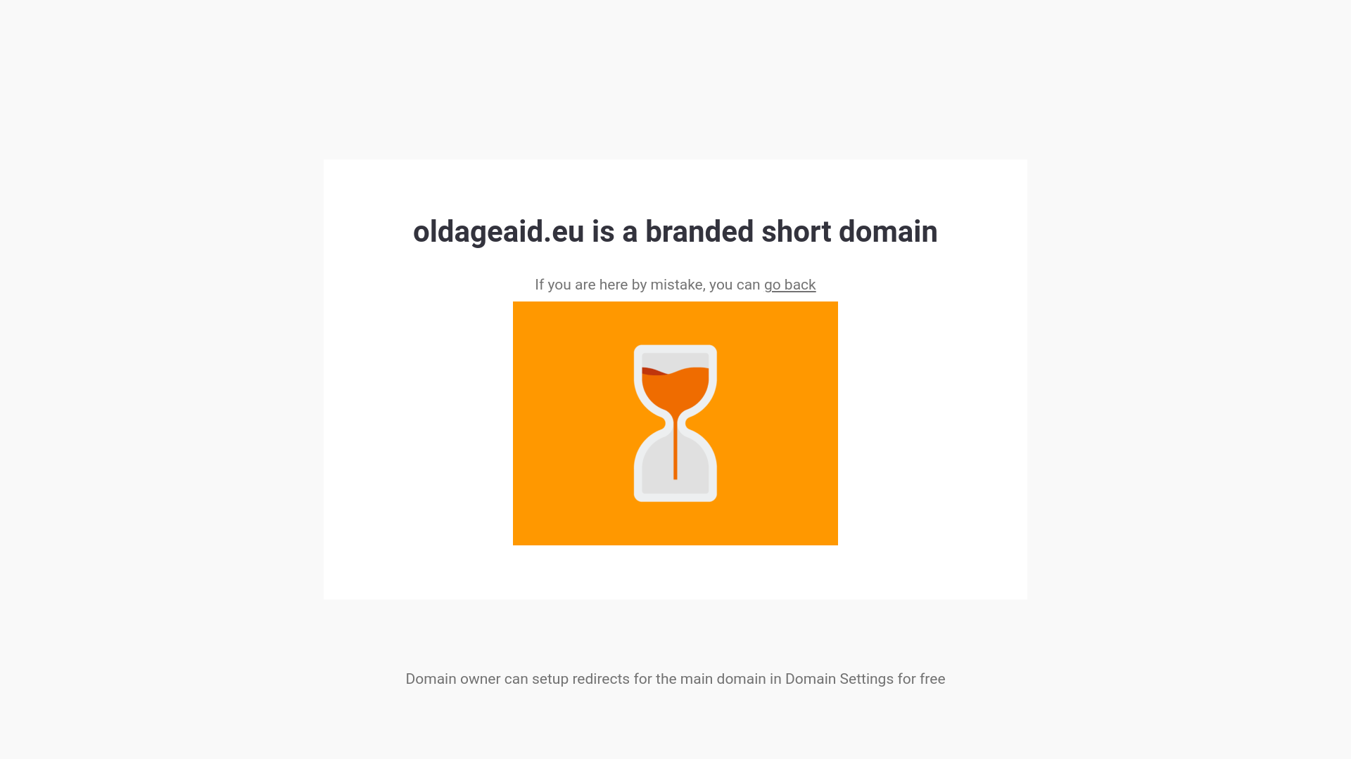 website screenshot of https://oldageaid.eu/