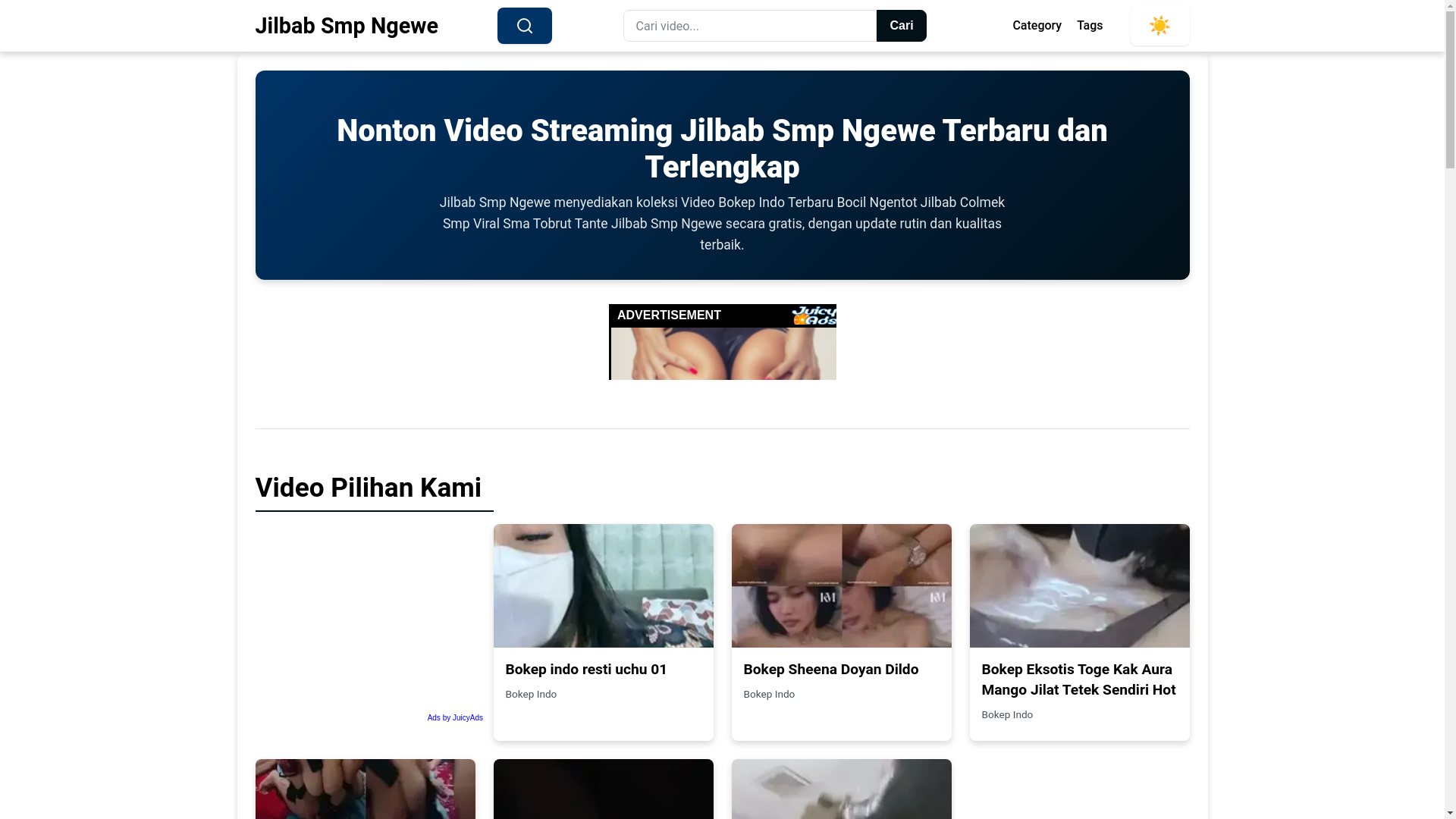 website screenshot of https://jilbabsmpngewe.pages.dev/