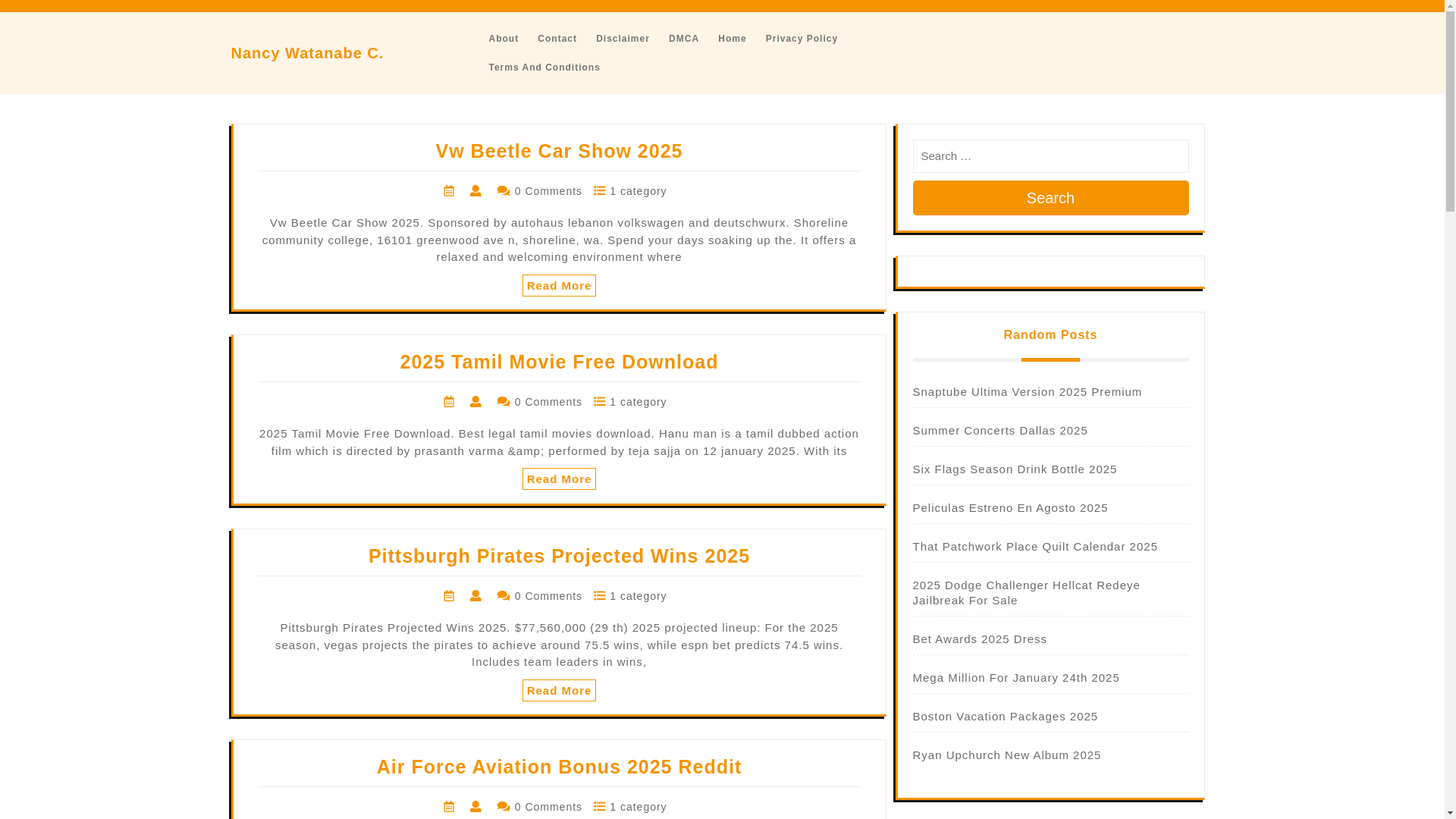 website screenshot of https://nancywatanabec.pages.dev/