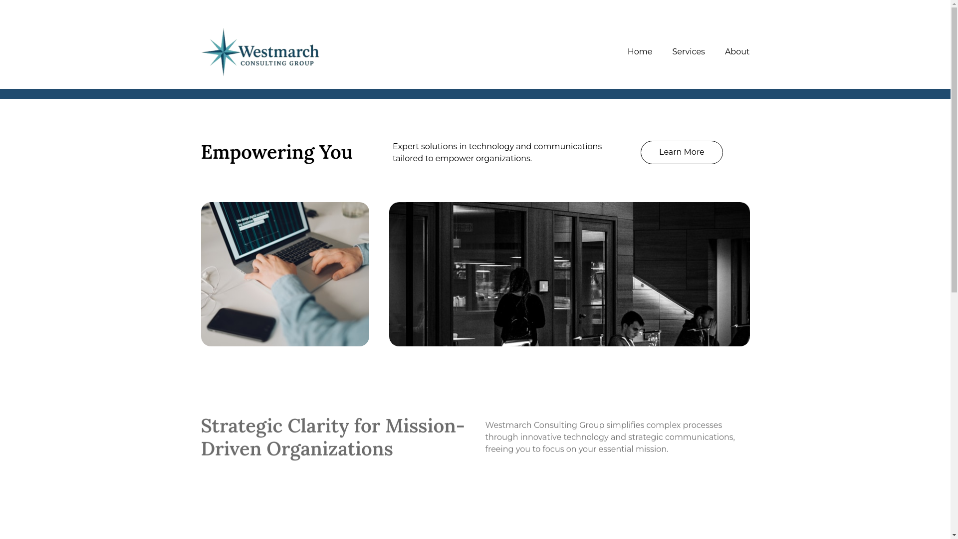 website screenshot of https://westmarch.app/