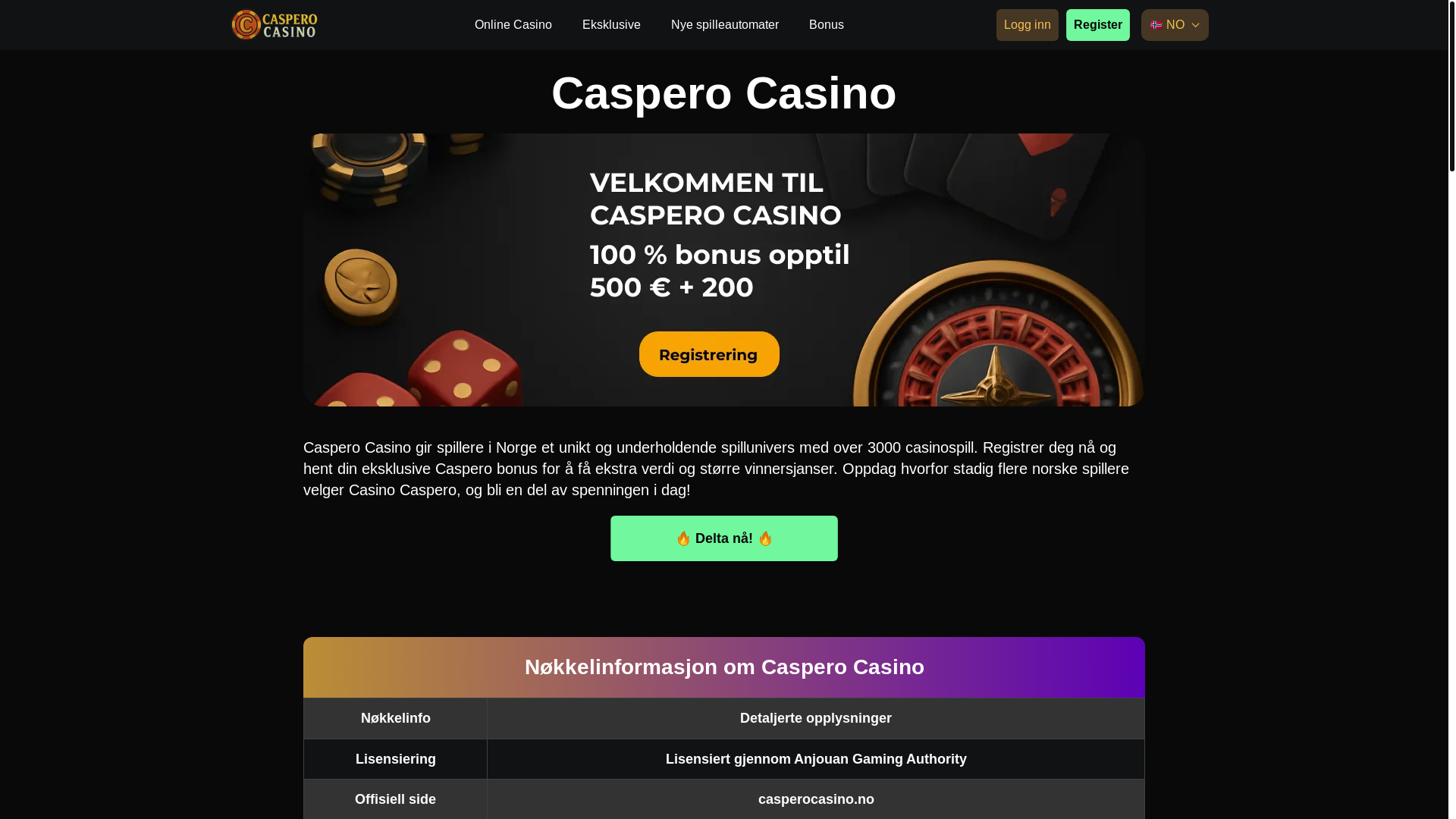 website screenshot of https://casperocasino-no-9911.pages.dev/