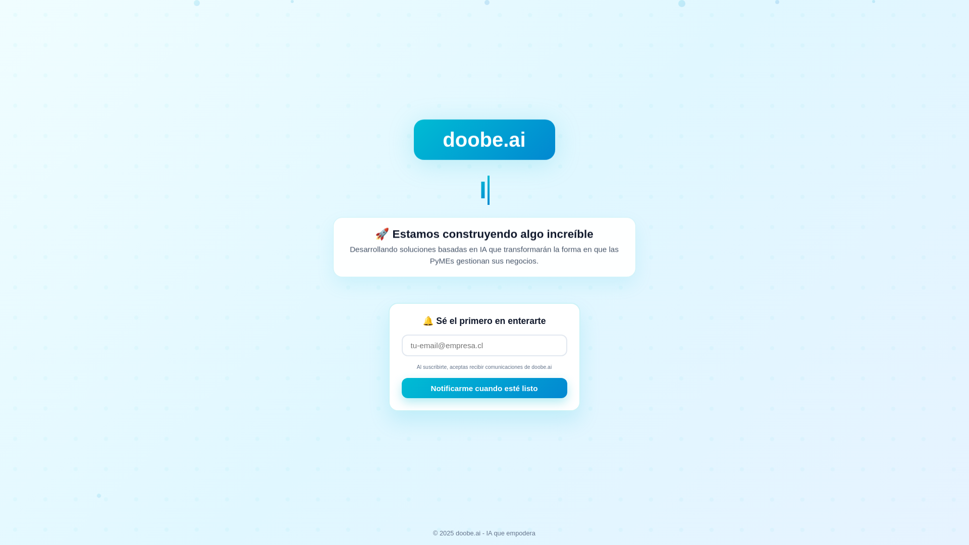 website screenshot of https://doobe-website.pages.dev/