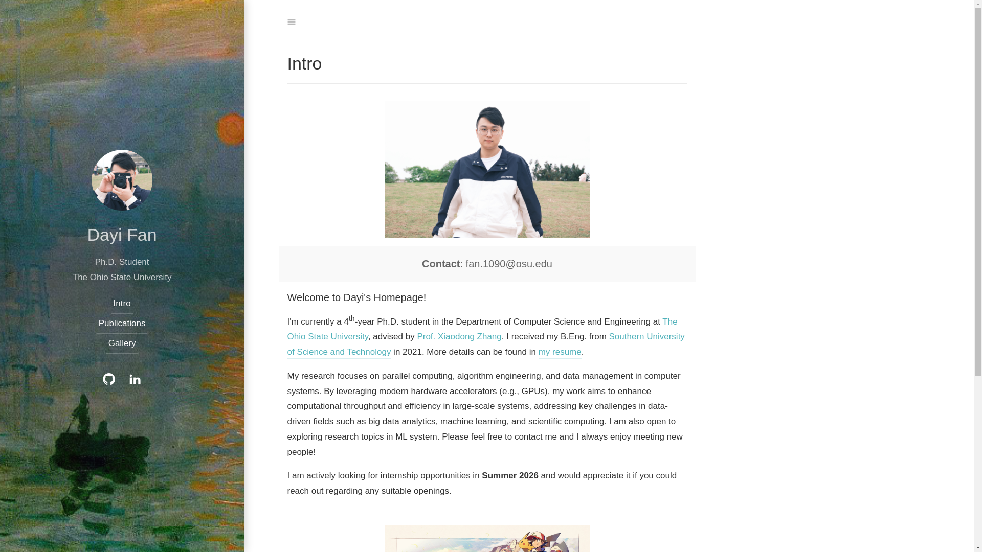 website screenshot of https://davis-fan-github-io.pages.dev/