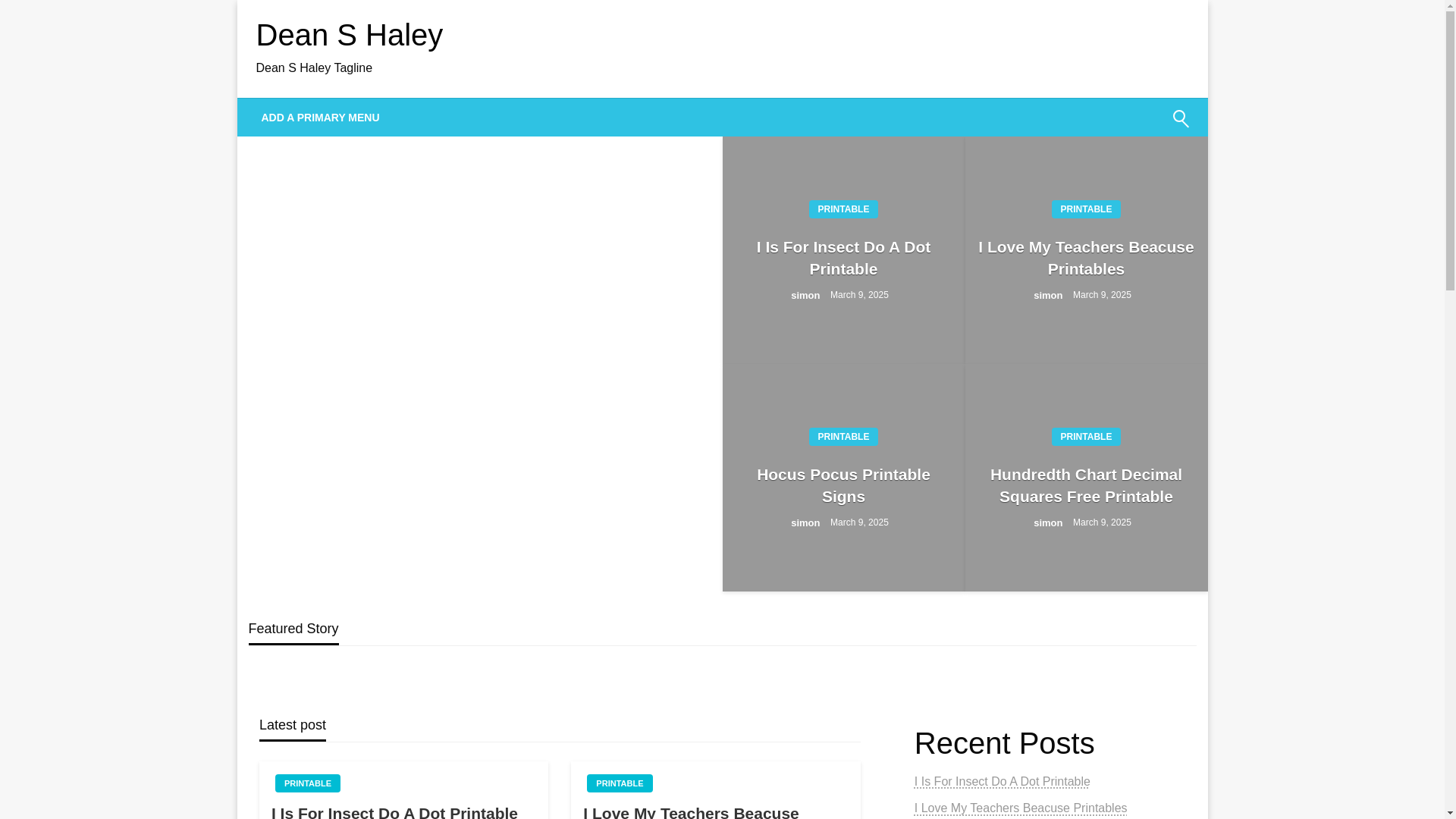 website screenshot of https://deanshaley.pages.dev/