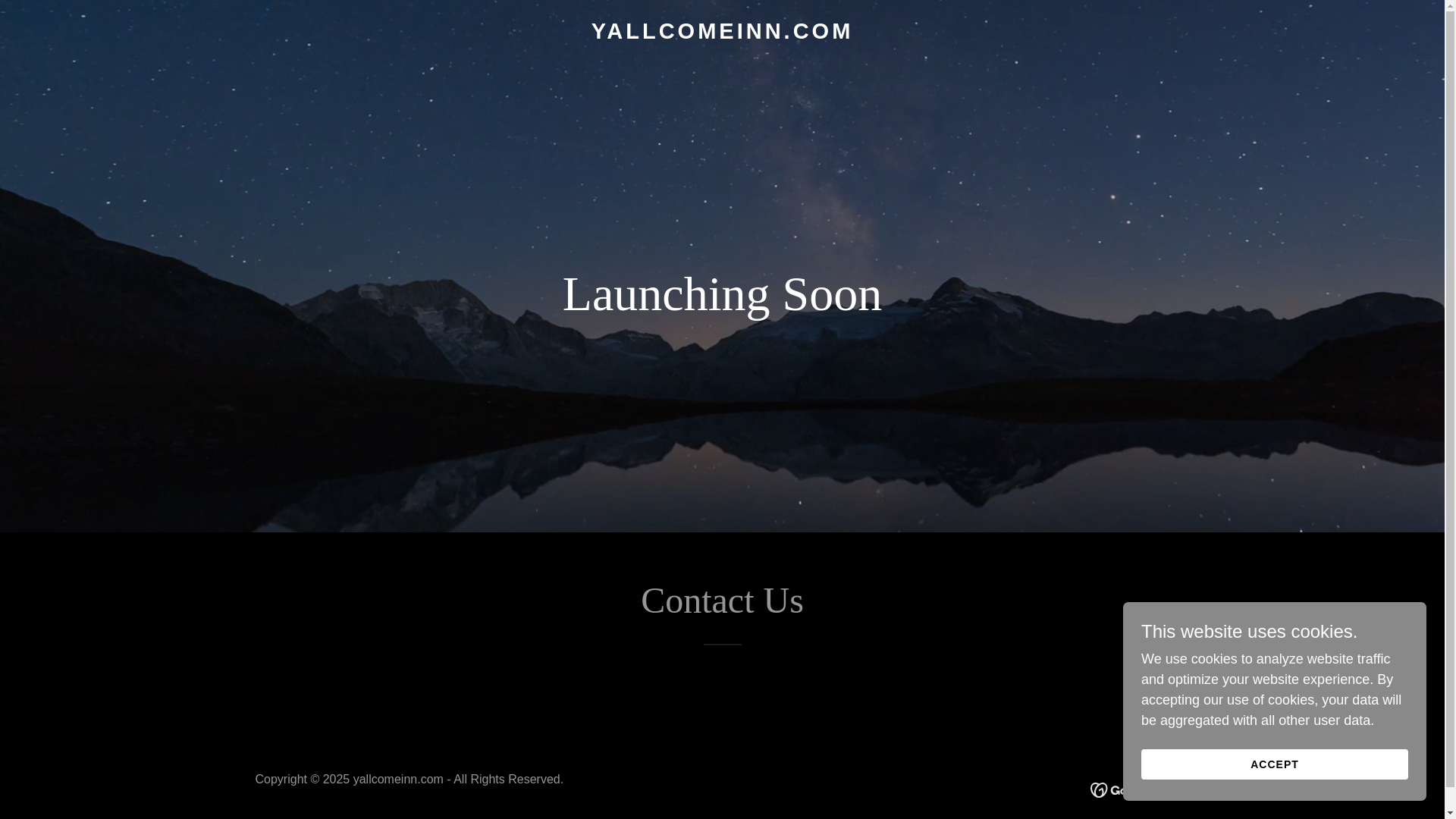 website screenshot of https://yallcomeinn.com/