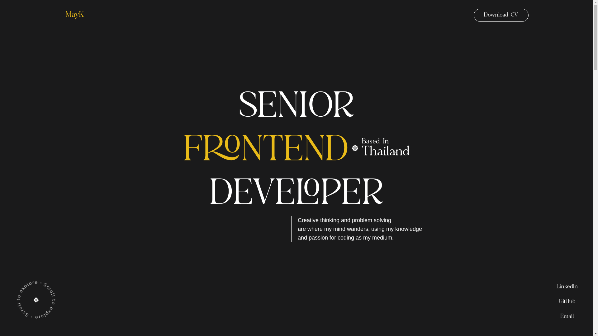 website screenshot of https://eaint-portfolio.pages.dev/