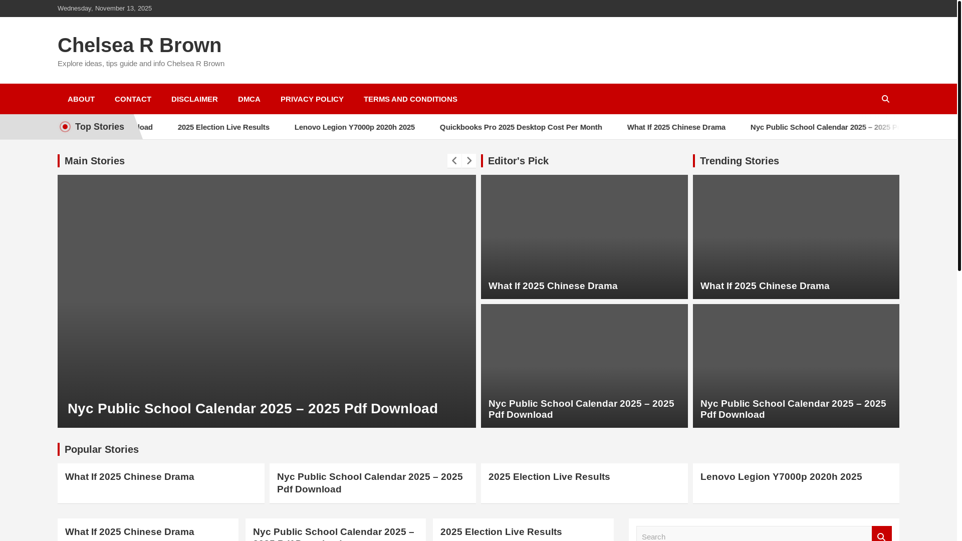 website screenshot of https://chelsearbrowna.pages.dev/
