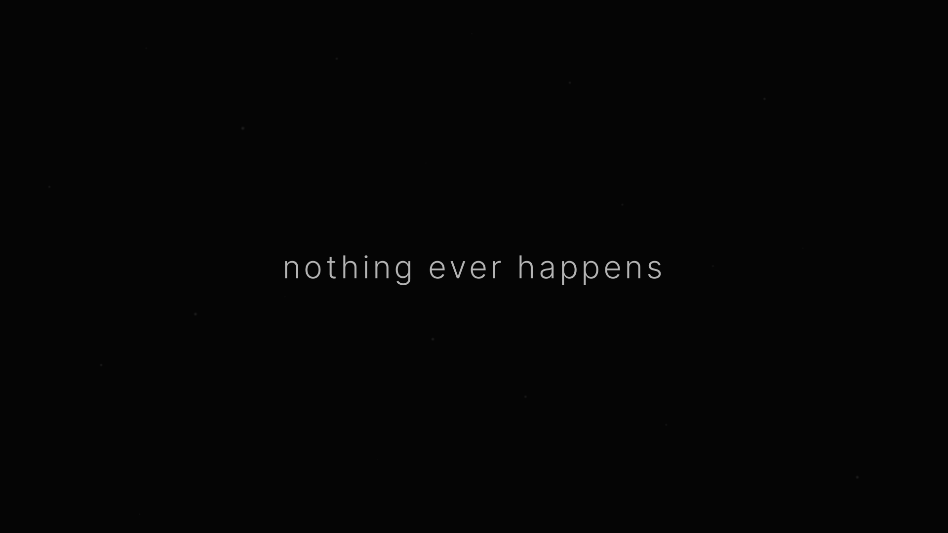 website screenshot of https://nothingever.pages.dev/