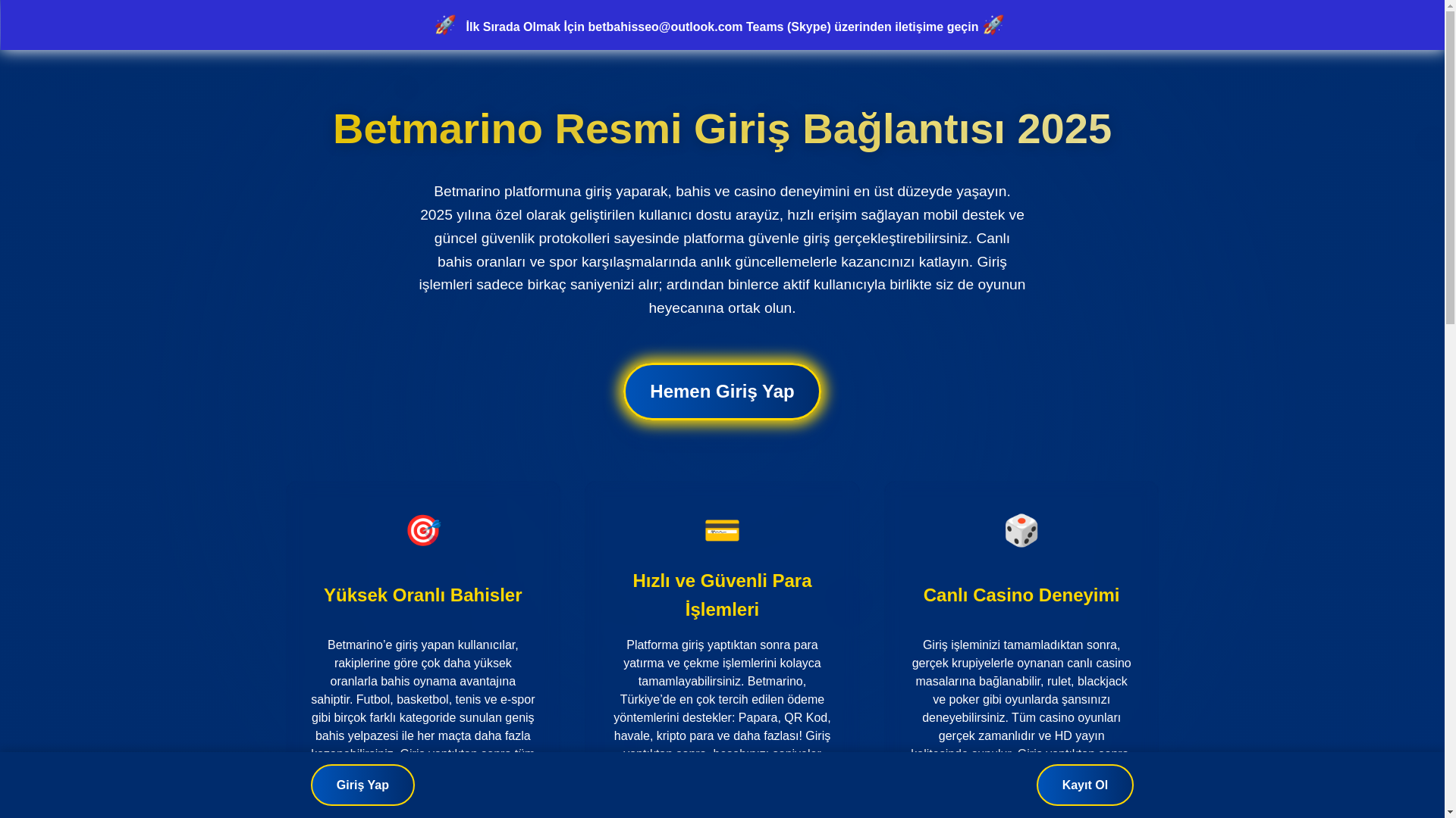 website screenshot of https://betmarino-guncelgirisi.top/