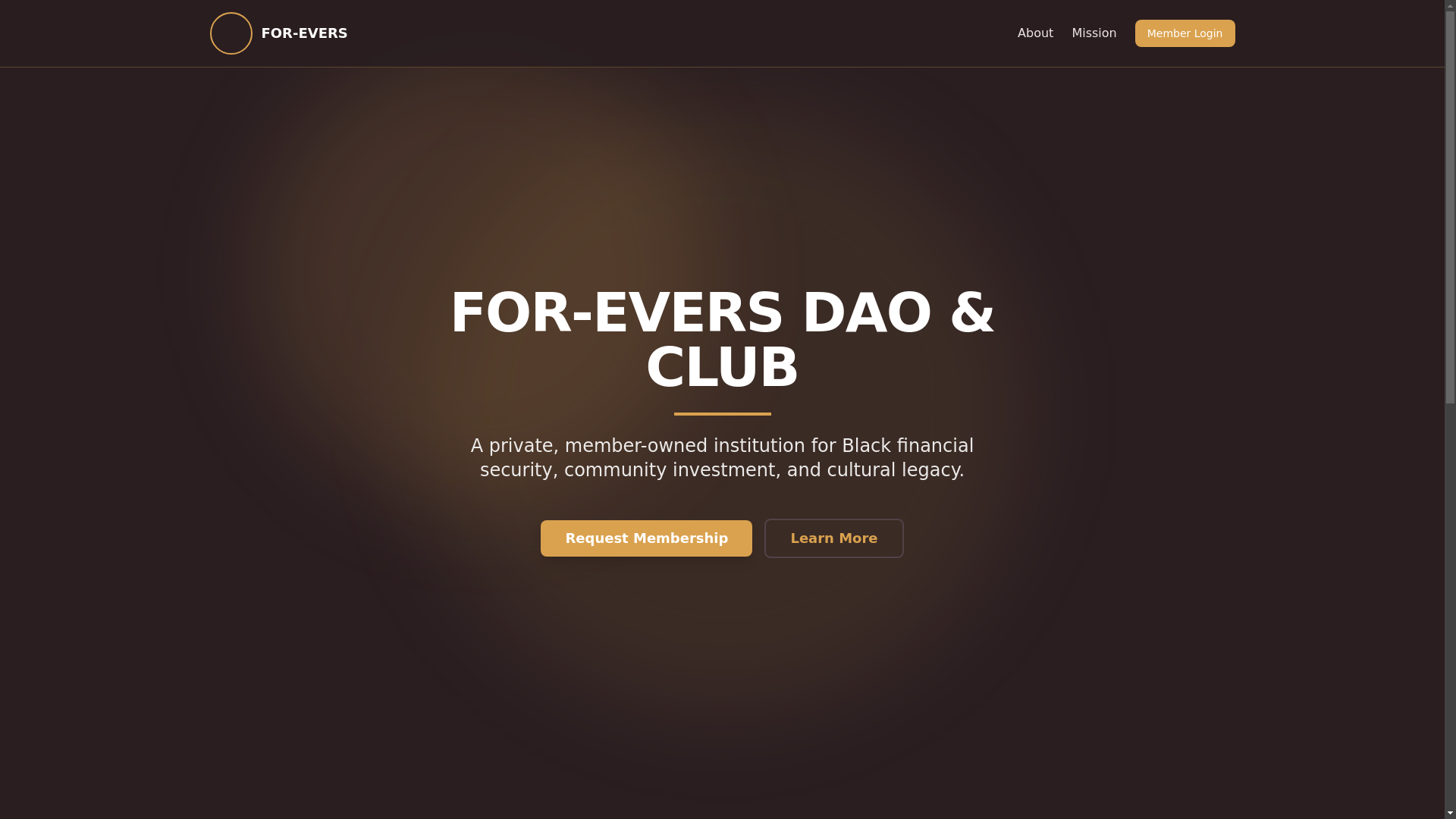 website screenshot of https://for-evers.com/