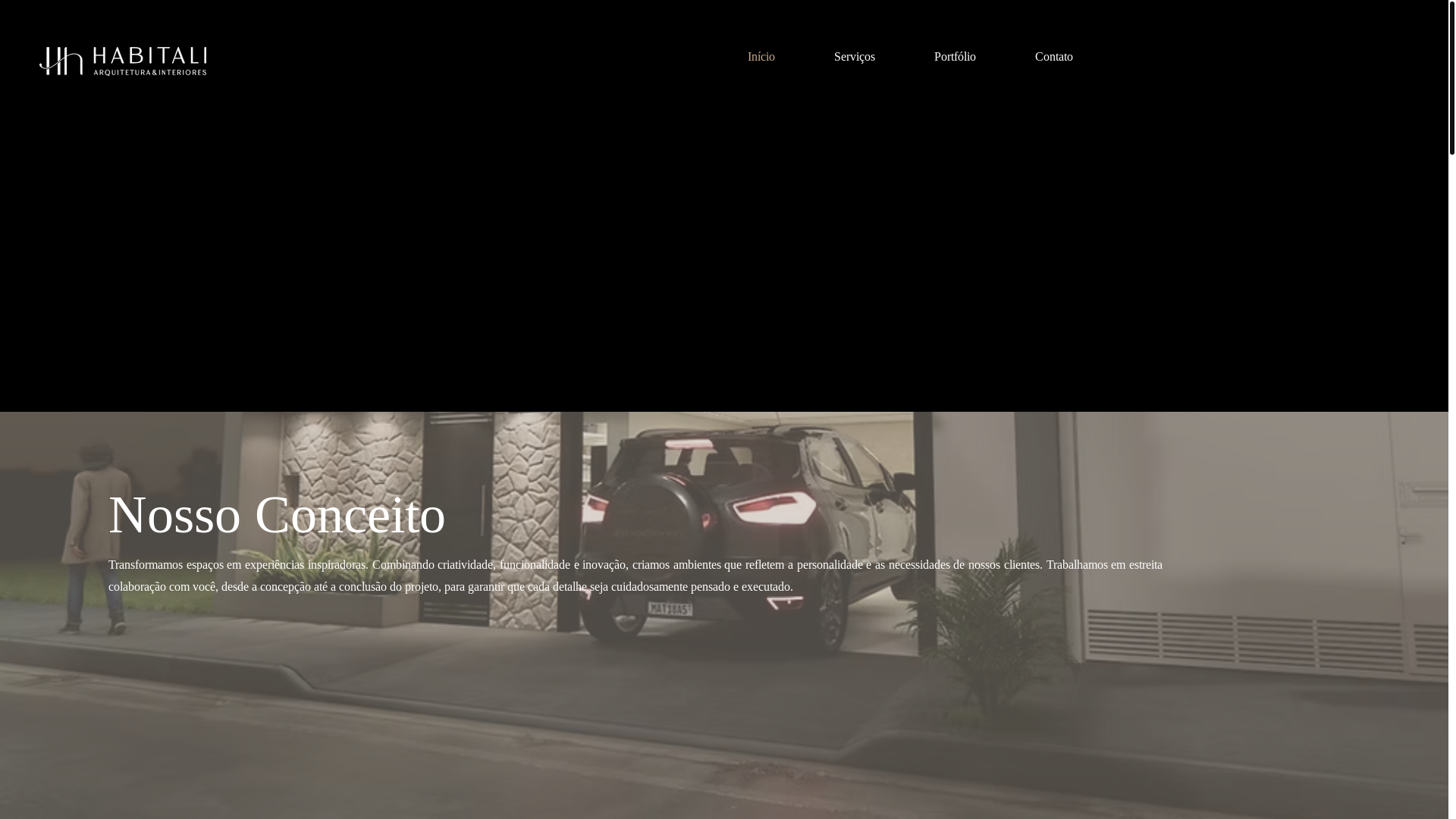 website screenshot of https://habitaliarquitetura.com.br/