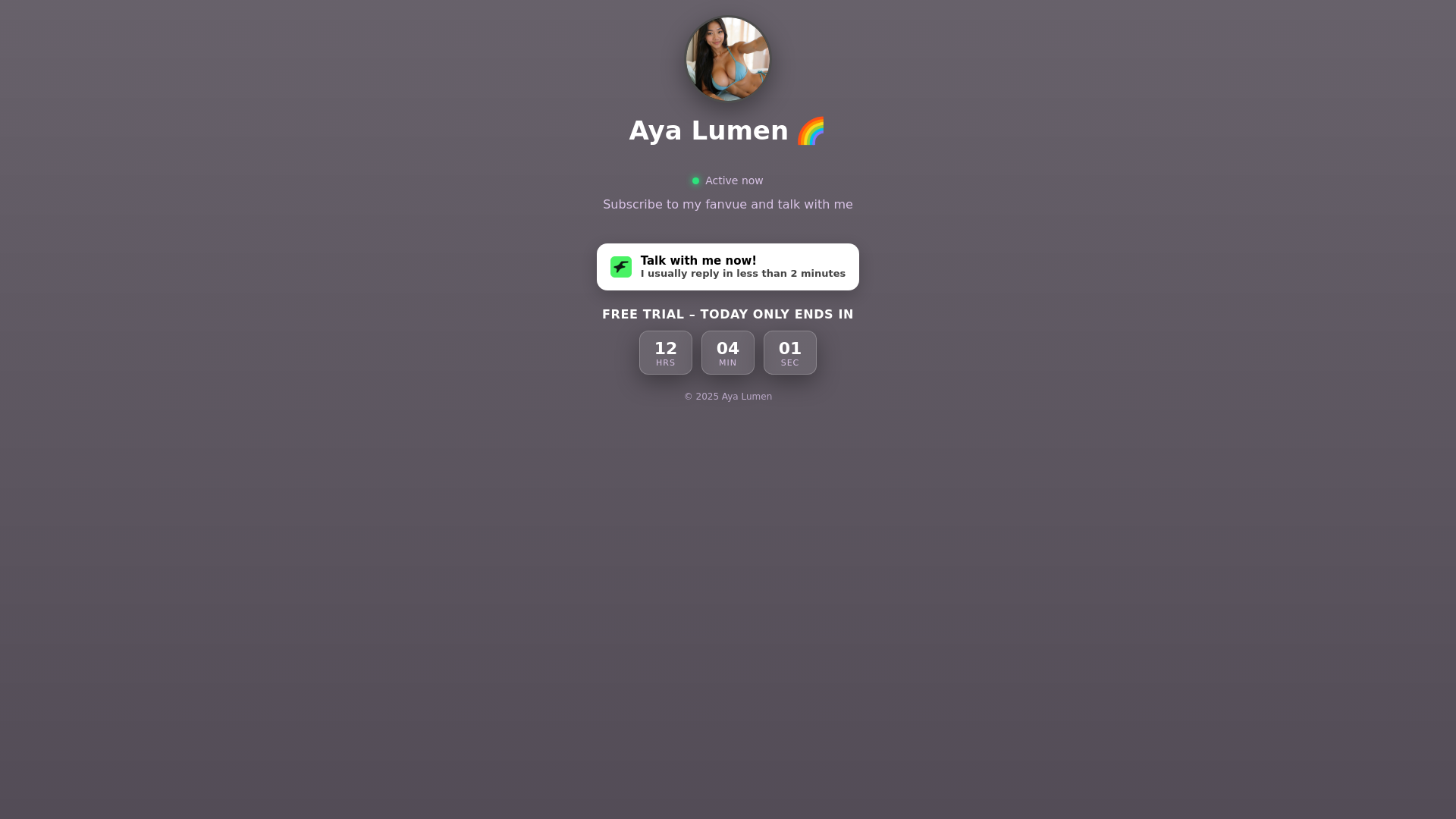 website screenshot of https://ayalumen.com/