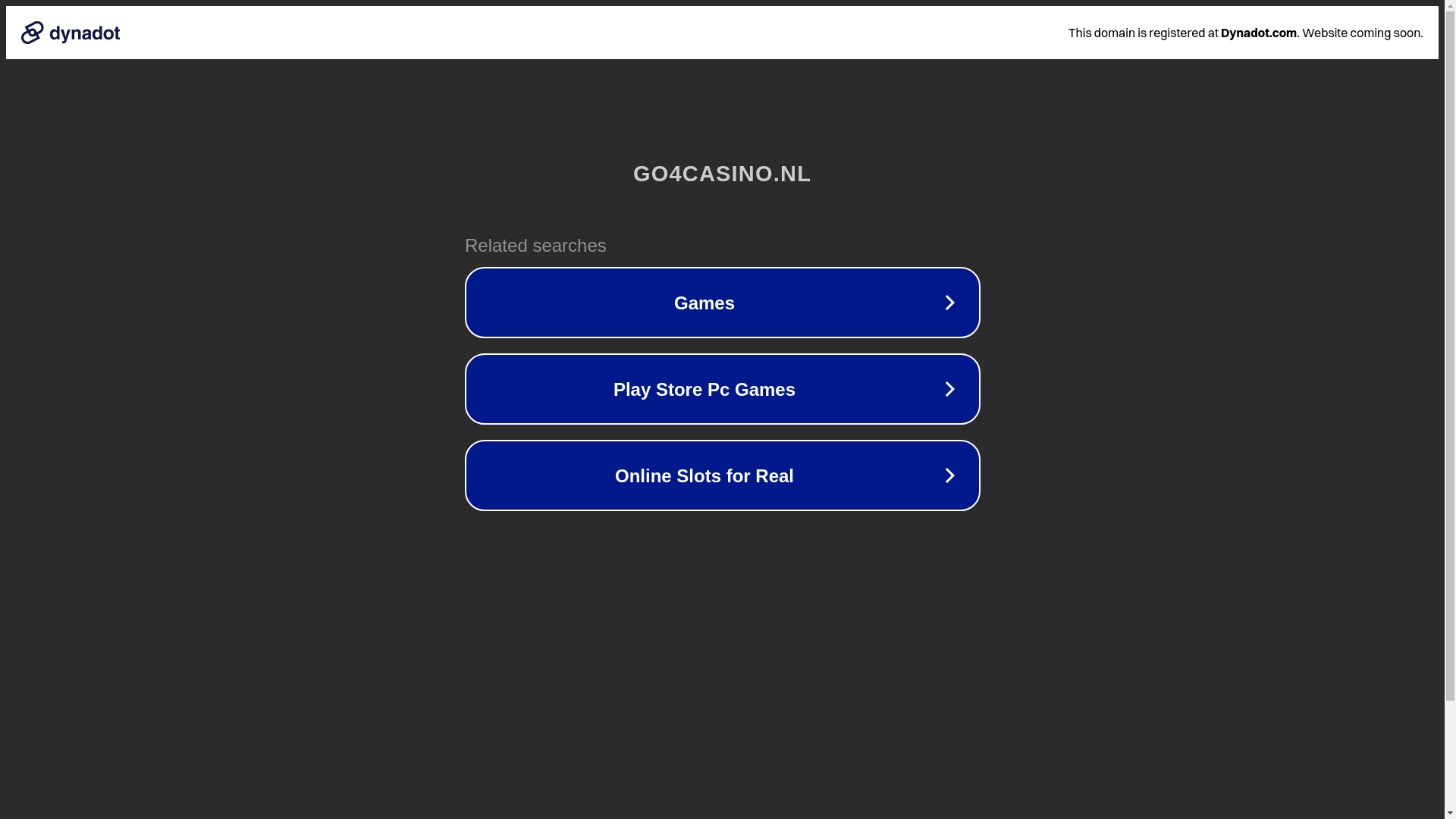 website screenshot of https://go4casino.nl/