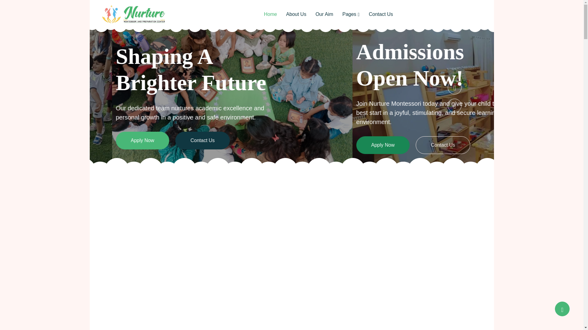 website screenshot of https://nurturemontessori1.pages.dev/