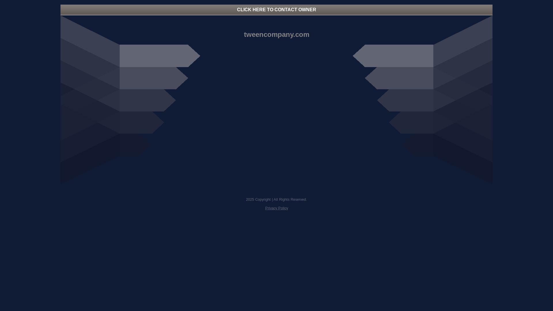 website screenshot of https://tweencompany.com/