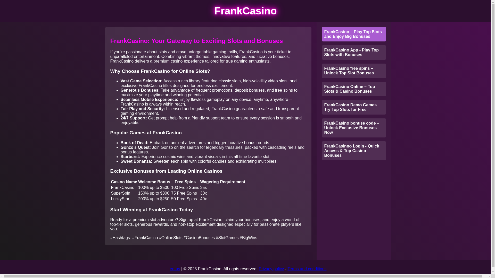 website screenshot of https://play-frankcasino-comcjm.pages.dev/
