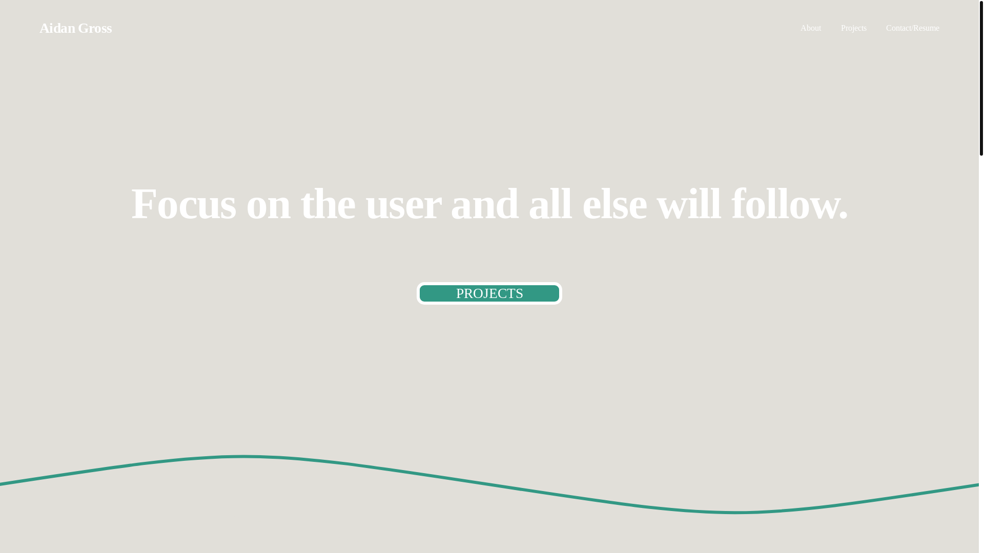 website screenshot of https://aidan-gross.com/