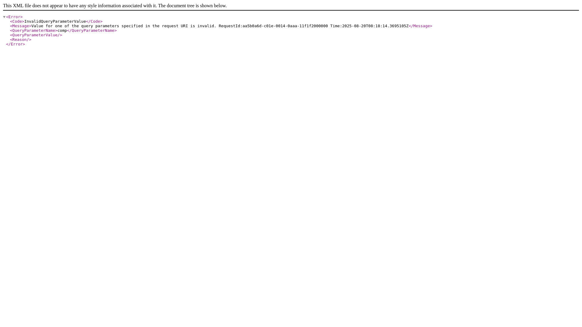 website screenshot of https://onedriveclubproddm20022.blob.core.windows.net/