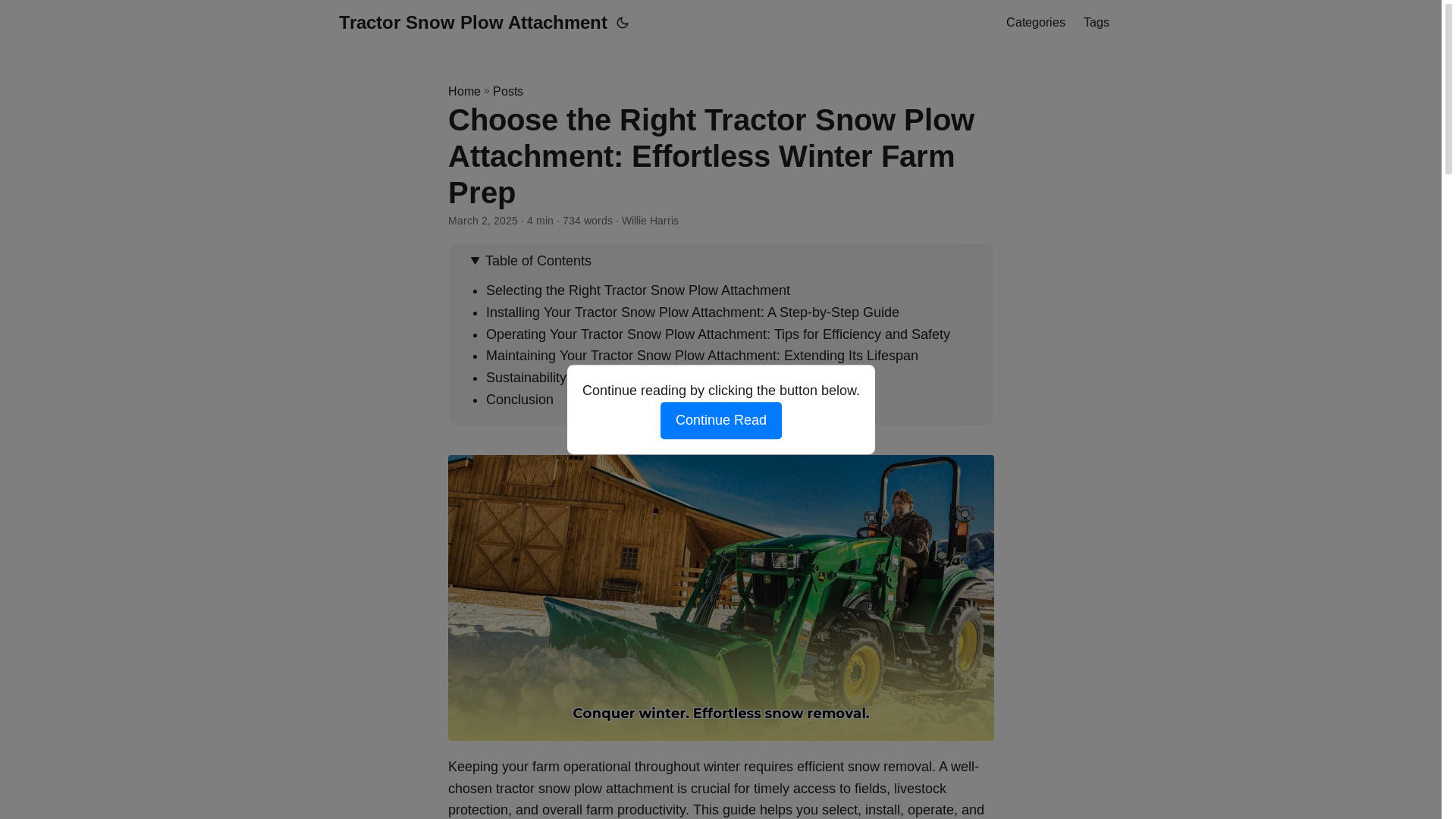 website screenshot of https://tractor-snow-plow-attachment.pages.dev/