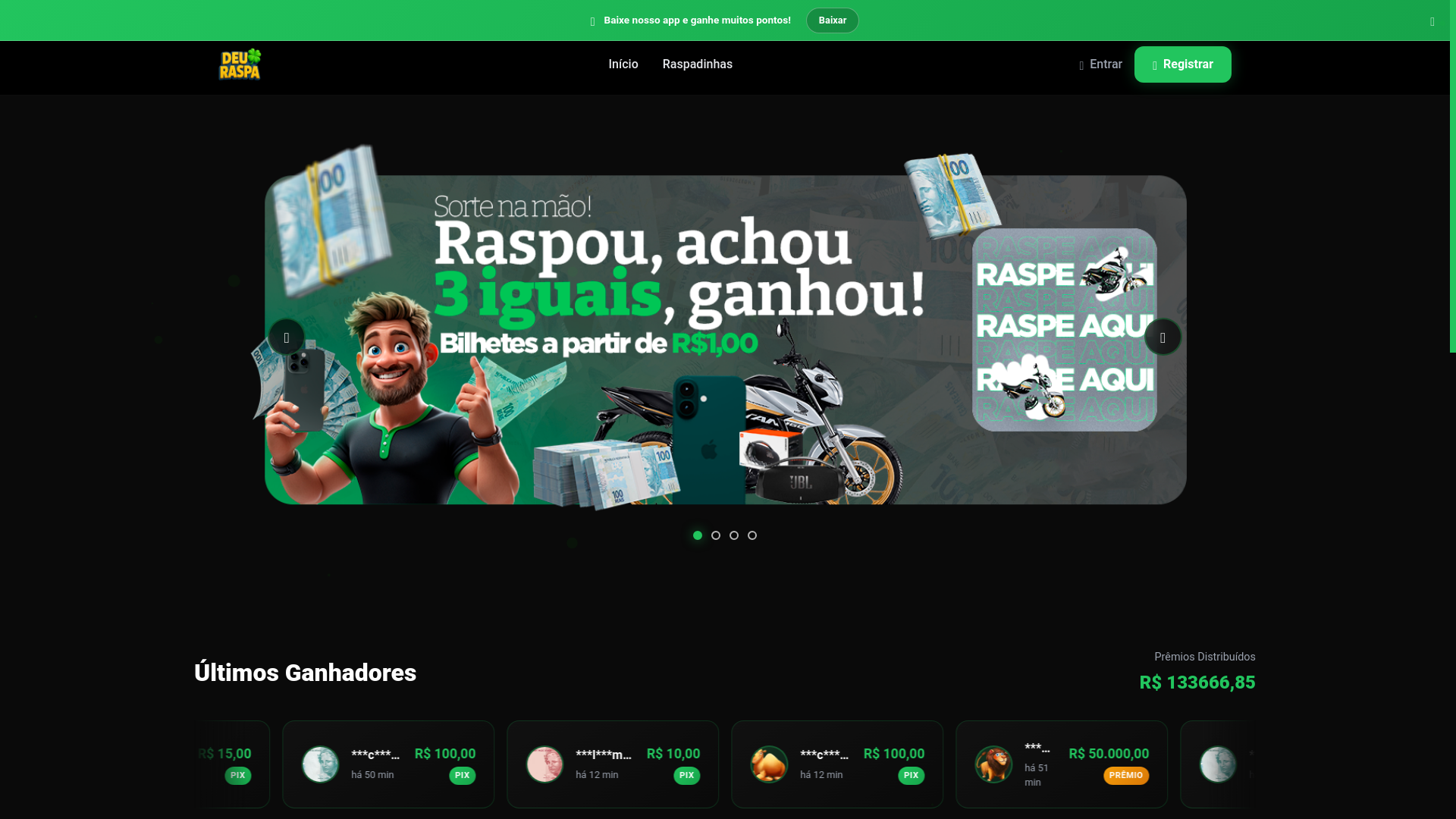 website screenshot of https://betraspadinha.bet/