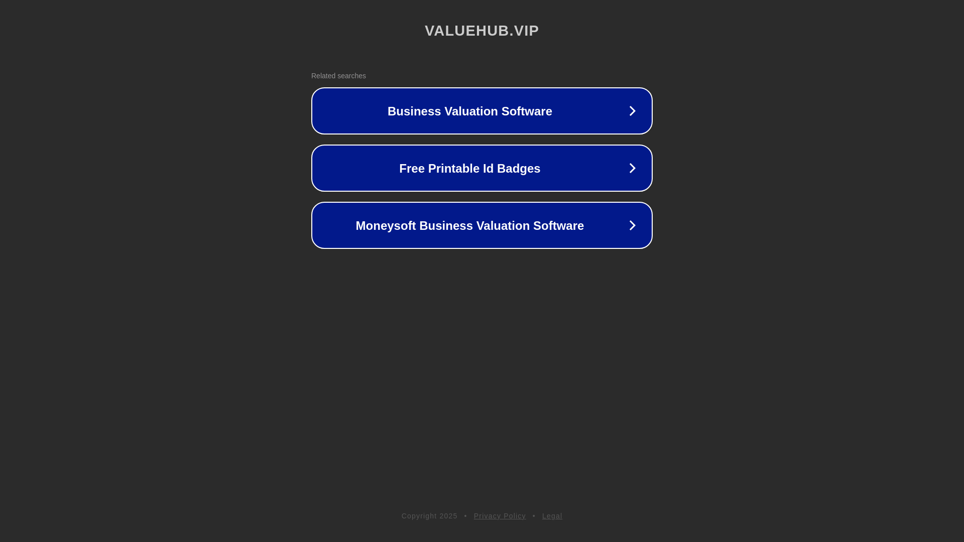 website screenshot of https://valuehub.vip/