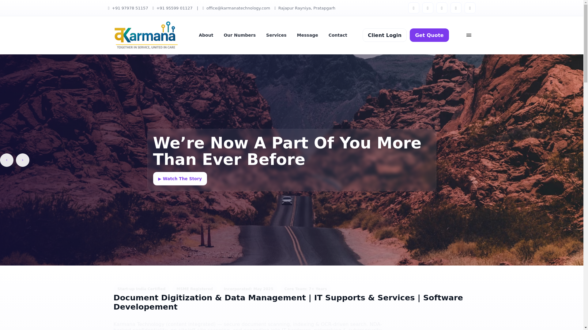 website screenshot of https://karmanatechnew.pages.dev/