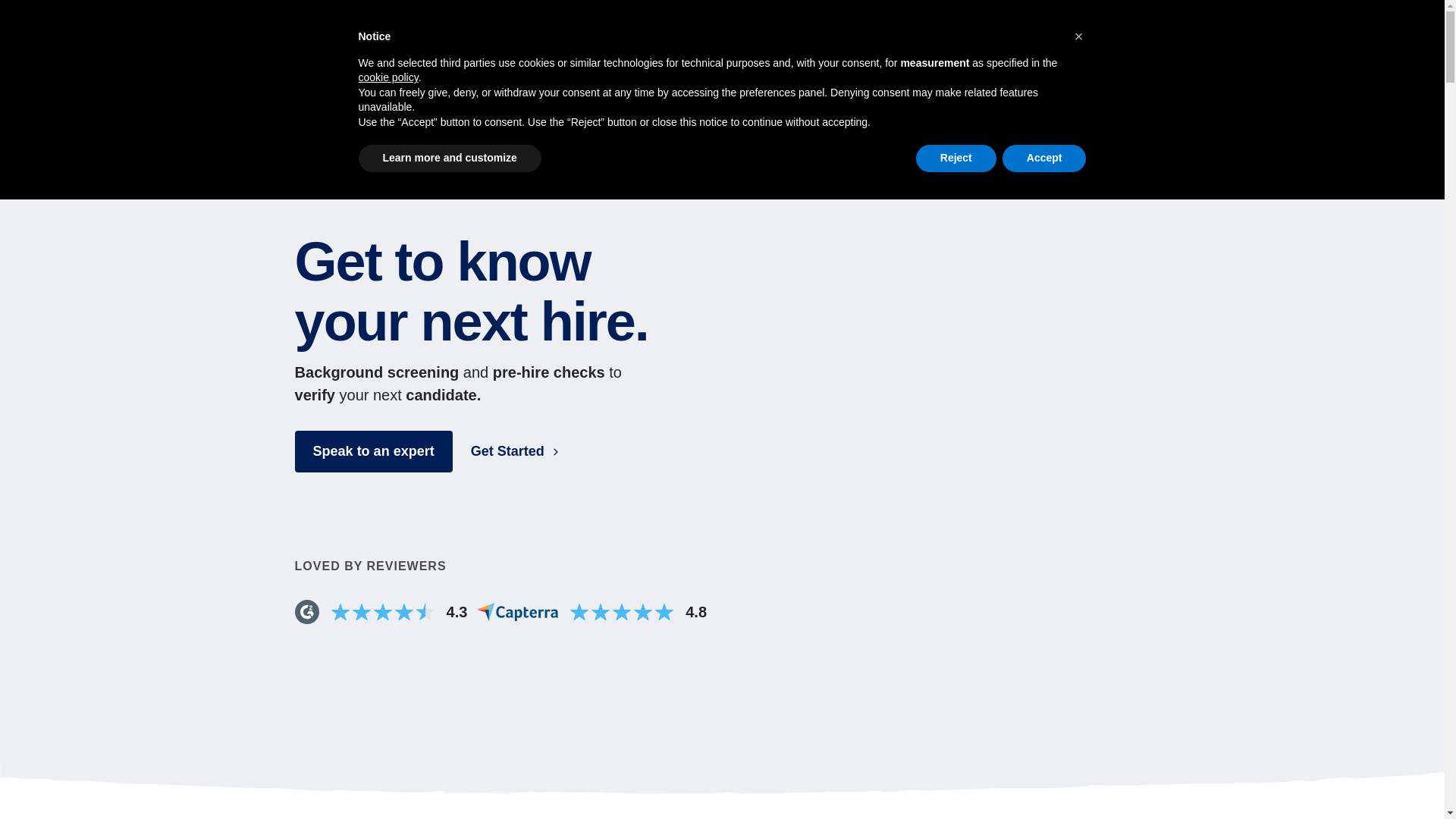 website screenshot of https://veramarkgroup.com/