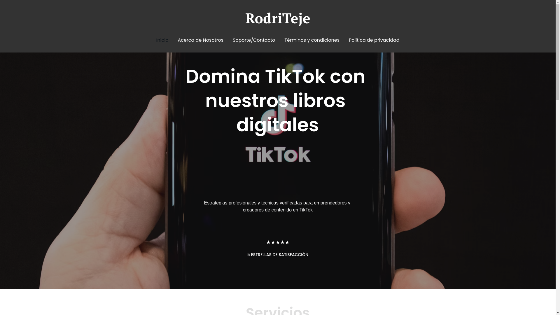 website screenshot of https://rodriteje.store/