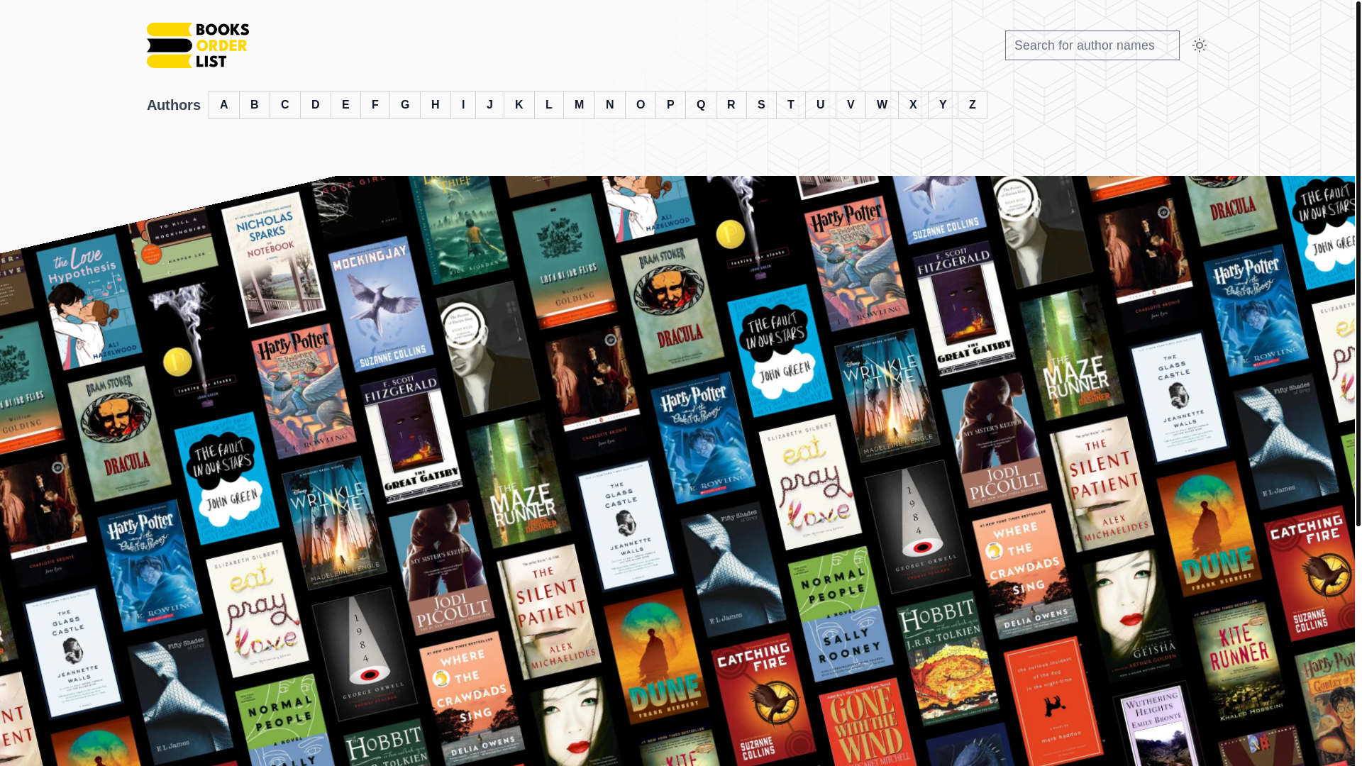 website screenshot of https://booksorderlist.pages.dev/