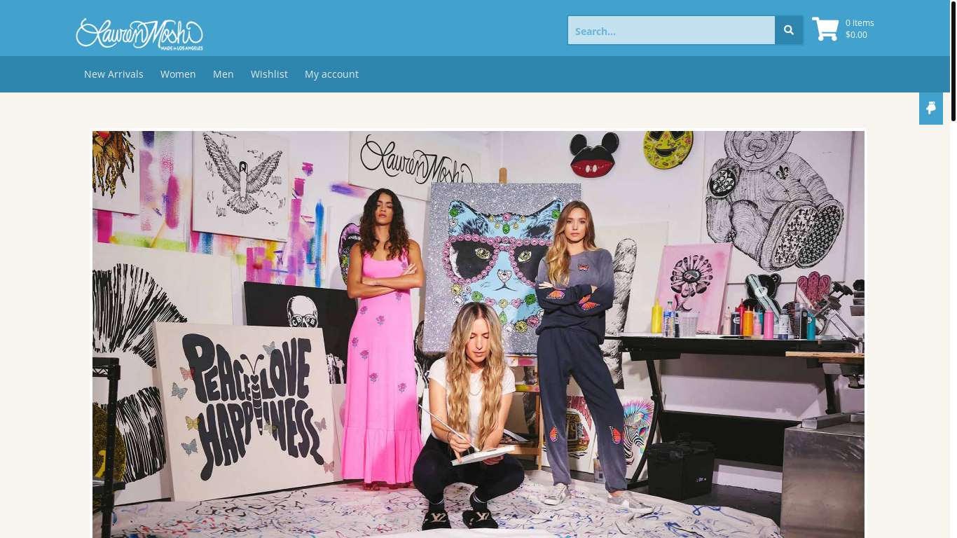 website screenshot of https://www.weaverandy.shop/