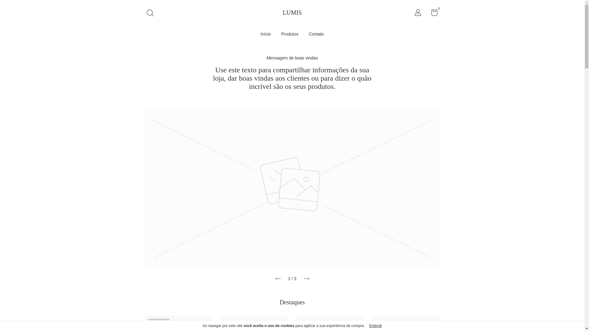 website screenshot of https://lumisconceito.com.br/