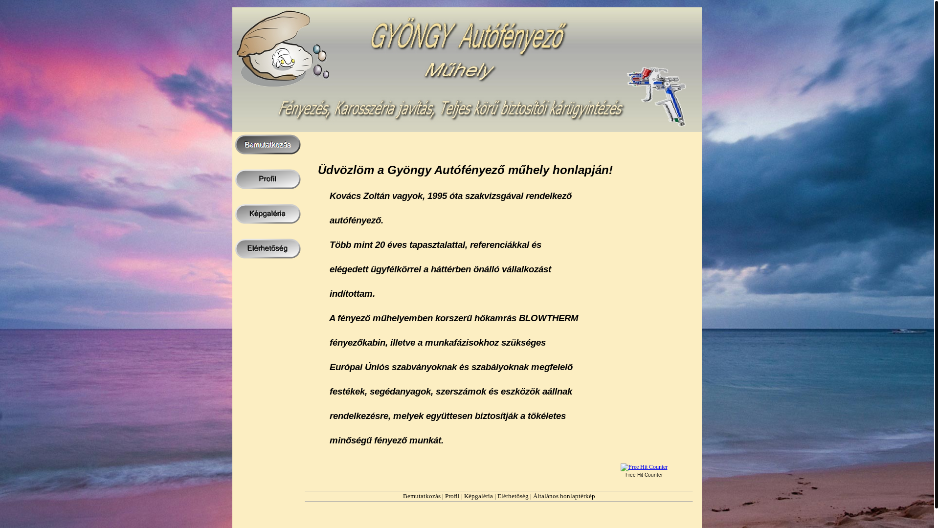 website screenshot of https://gyongy-autofenyezo.hu/