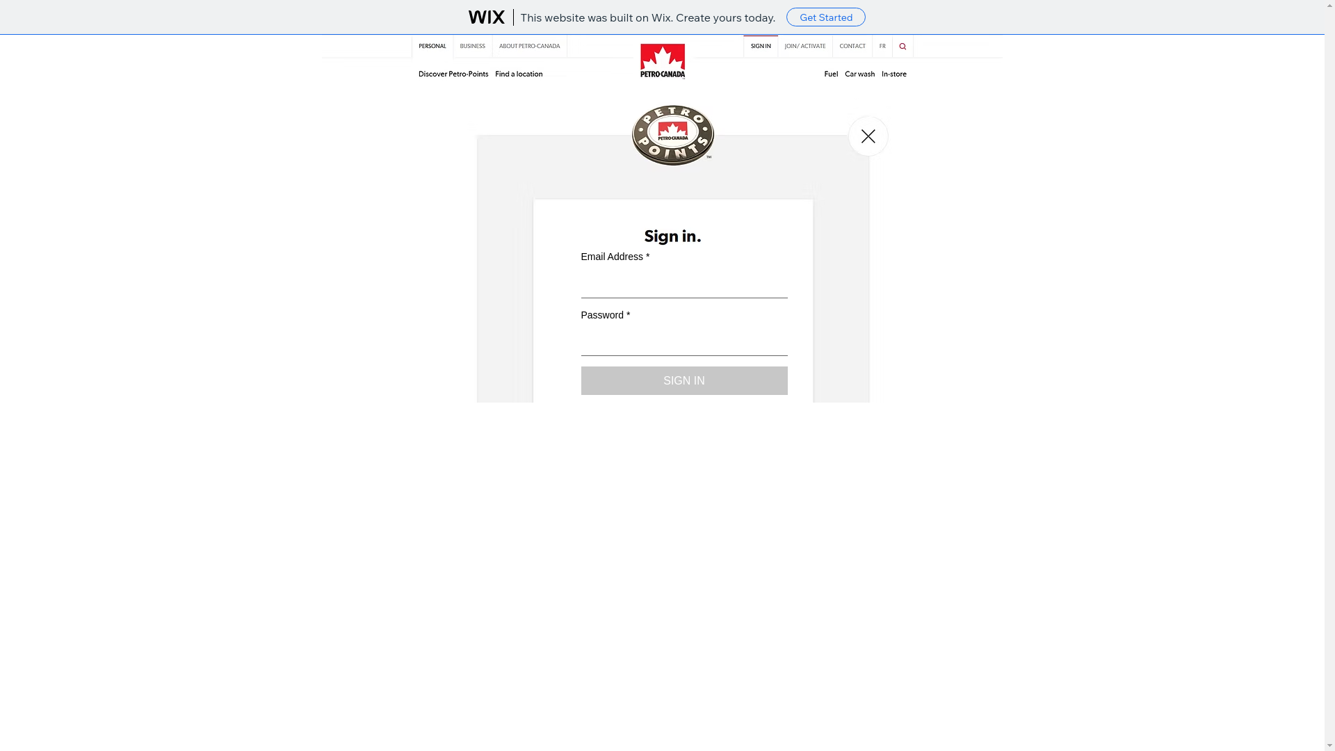 website screenshot of https://sendgridsquarespace.wixsite.com/sendgrid