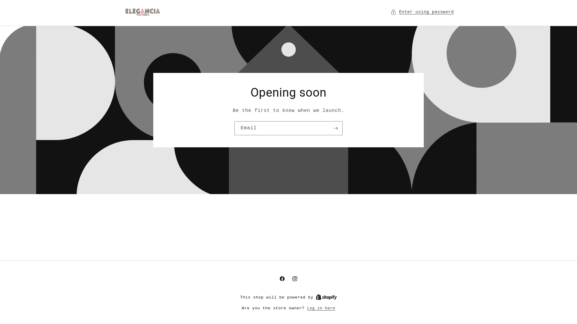 website screenshot of https://eleganciastorepk.com/