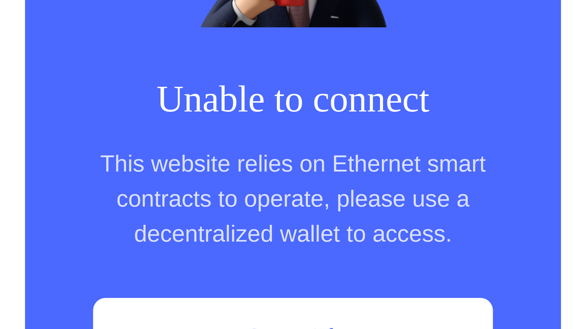 website screenshot of https://ethv4.com/