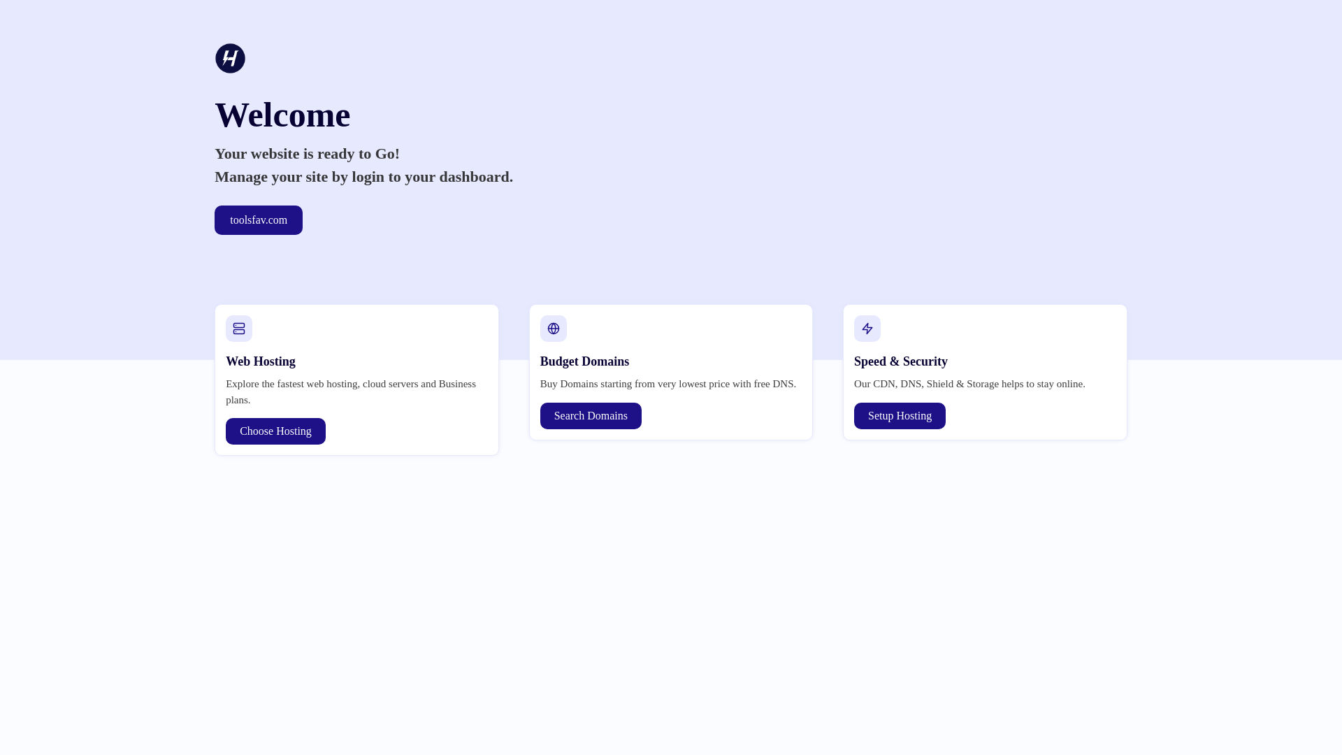 website screenshot of https://toolsfav.com/