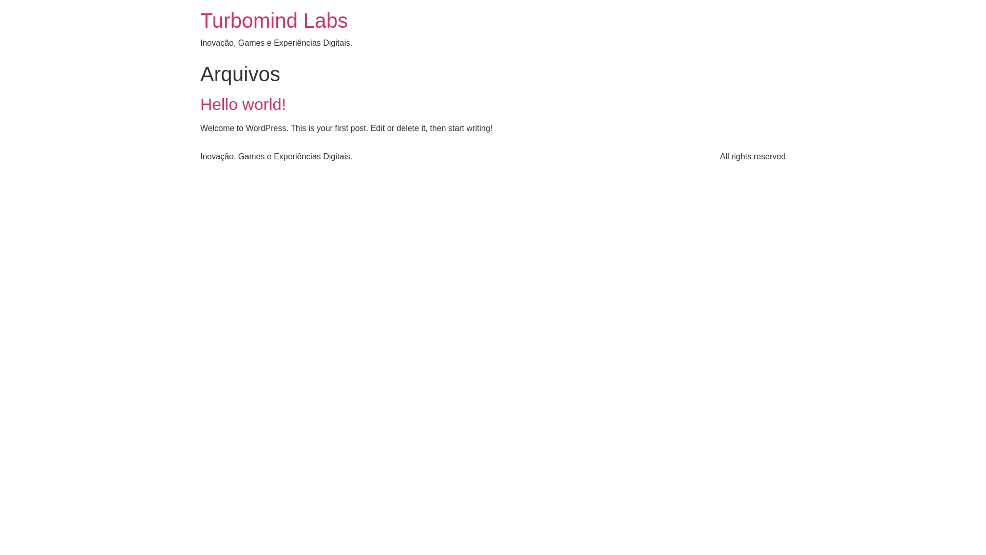 website screenshot of https://turbomindlabs.com/