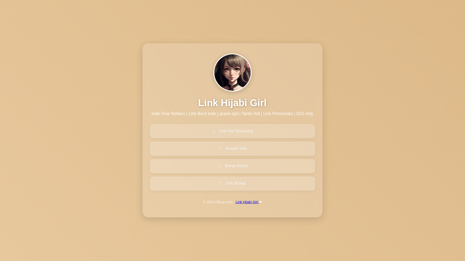 website screenshot of https://linkhijabigirl.pages.dev/